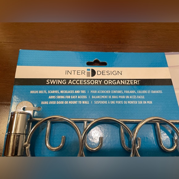 Inter Design swing accessory organizer over door or wall mount - Picture 2 of 6